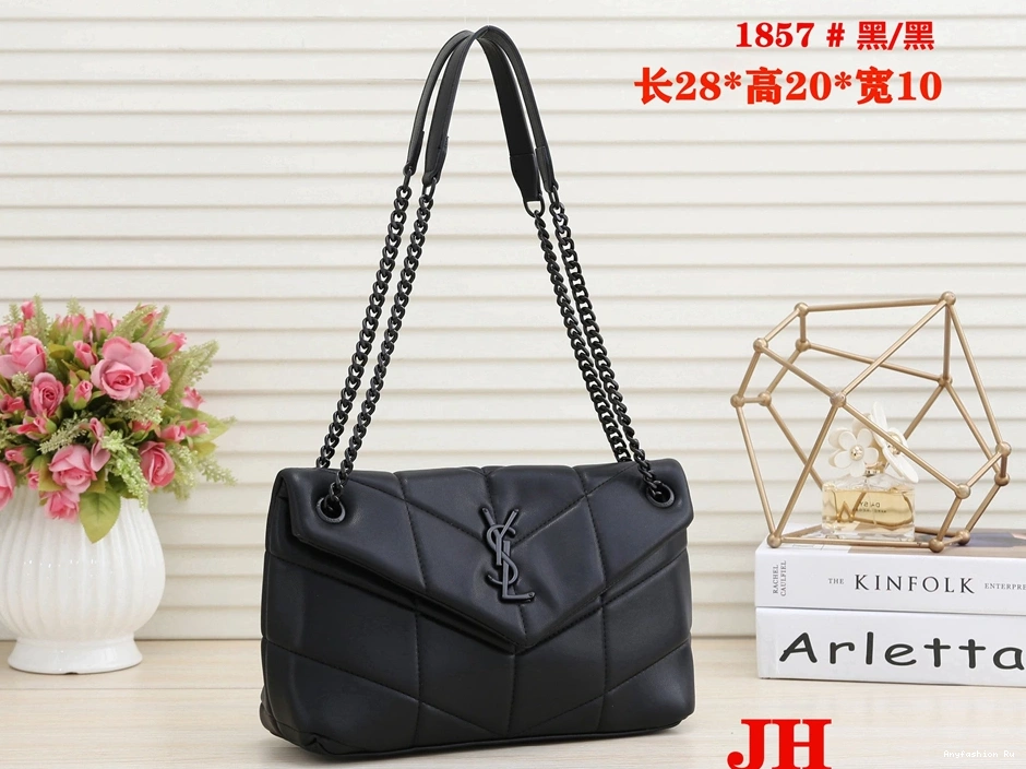 Women 348 Refined Saint Bags Fashion Messenger Yves Laurent YSL For 0310